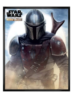 Gloss Black Framed The Mandolorian