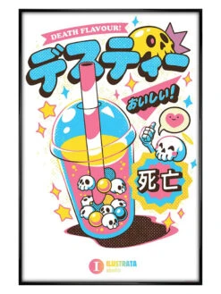 Death Bubble Tea -POPARTUK SHOP 170941 front ea51507e 02eb 4a25 9585 557eff0c3ff9