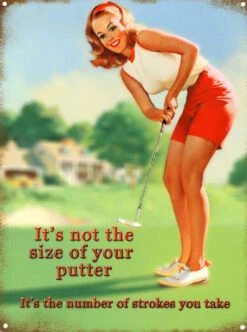 It's Not The Size Of Your Putter